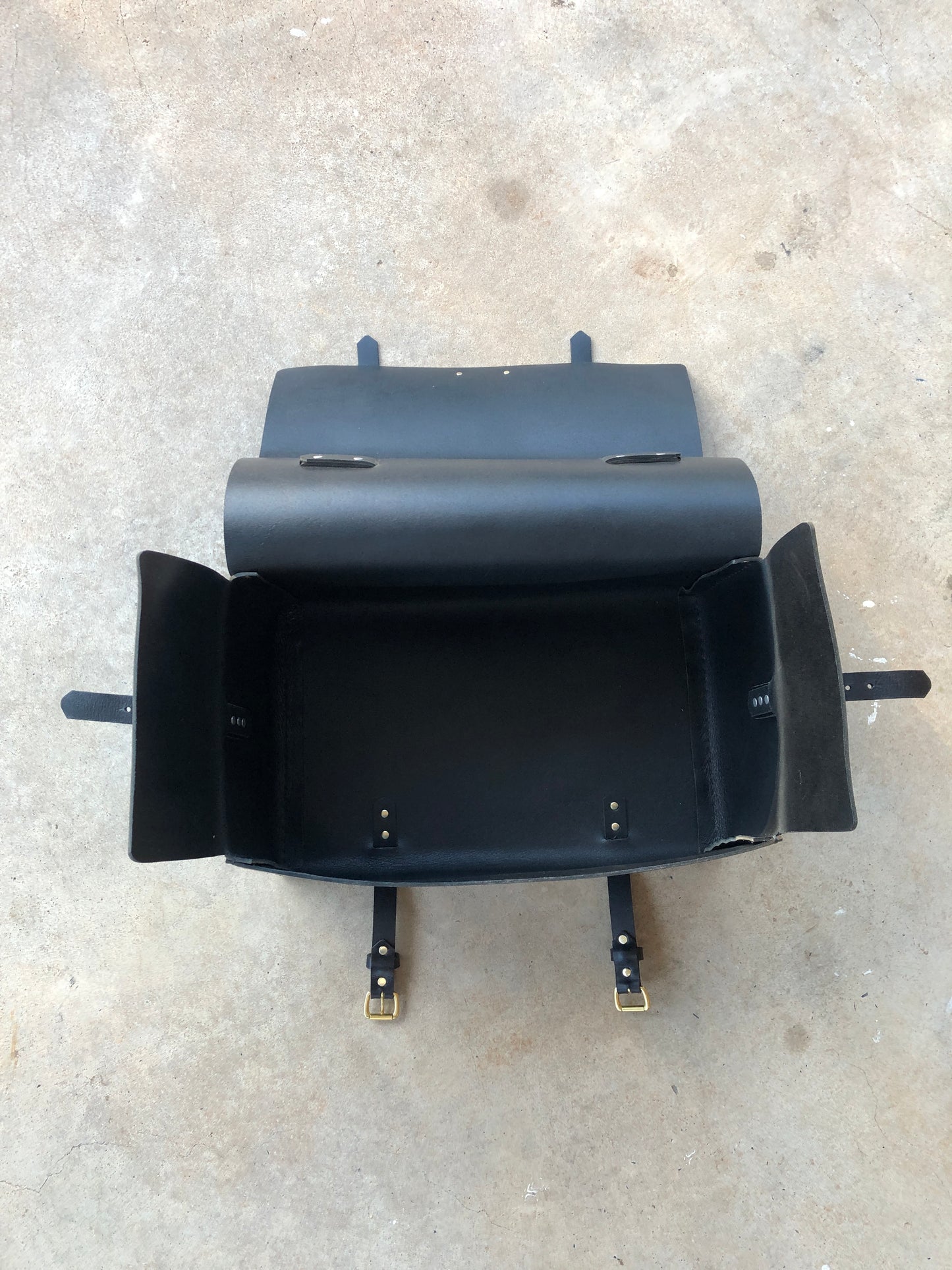 Custom Leather SUITCASE