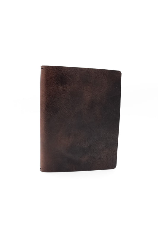 Churchill Minimal Journal Cover - Antique Brown Buffalo