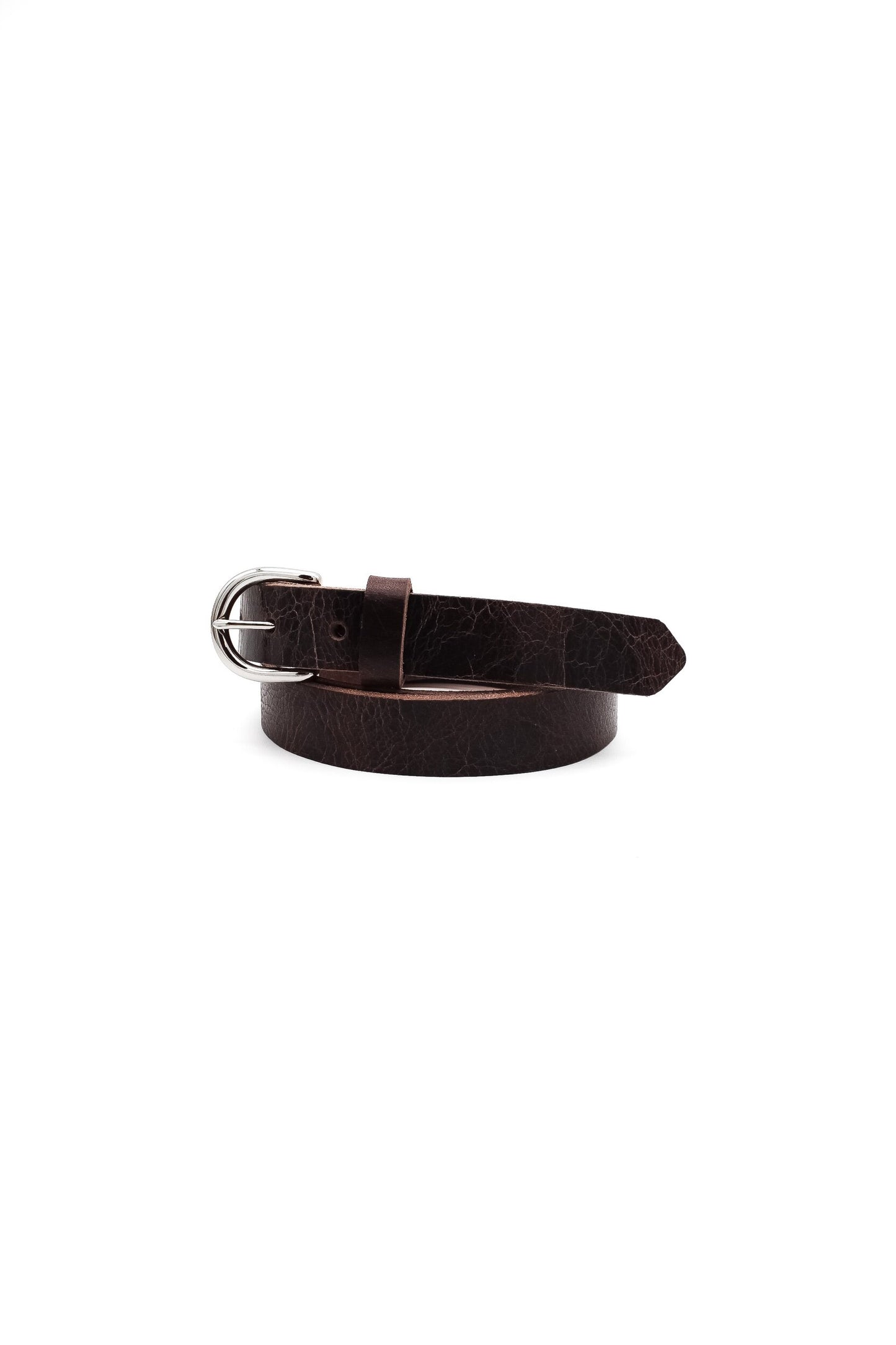 The Dress Belt - Antique Brown Buffalo