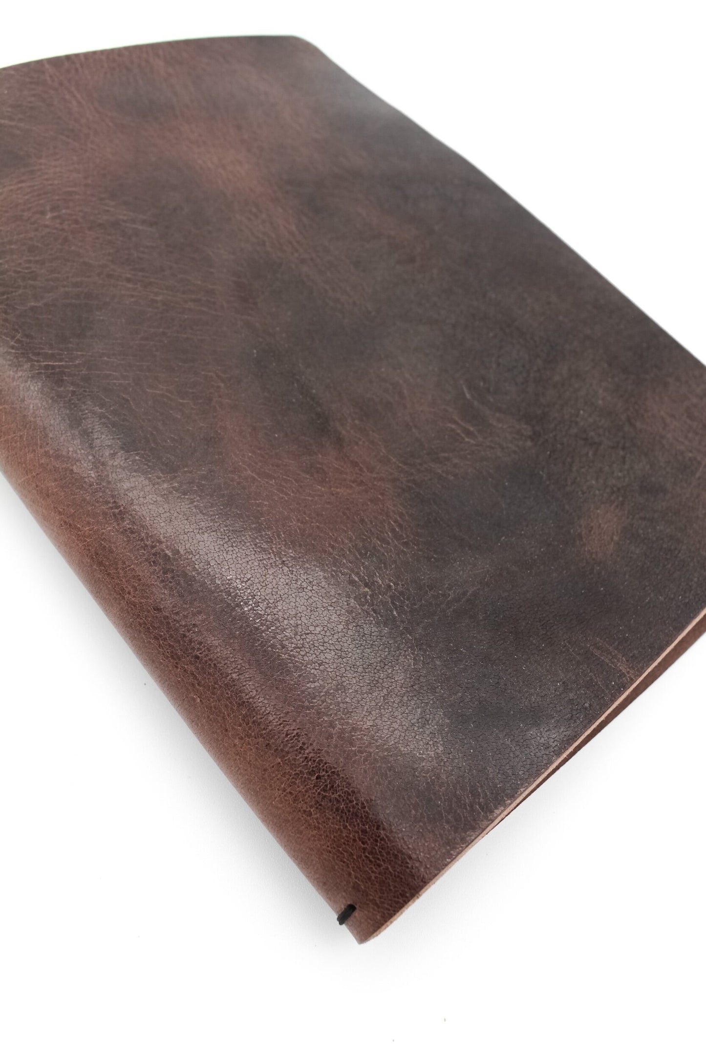 Churchill Minimal Journal Cover - Antique Brown Buffalo