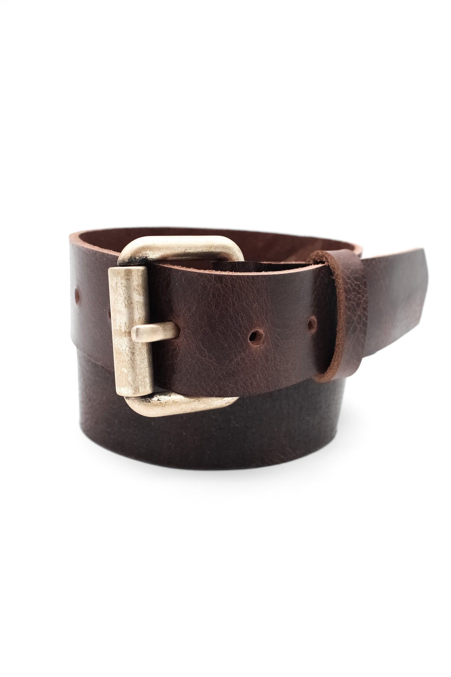 Heritage Jeans Belt - Antique Brown Buffalo