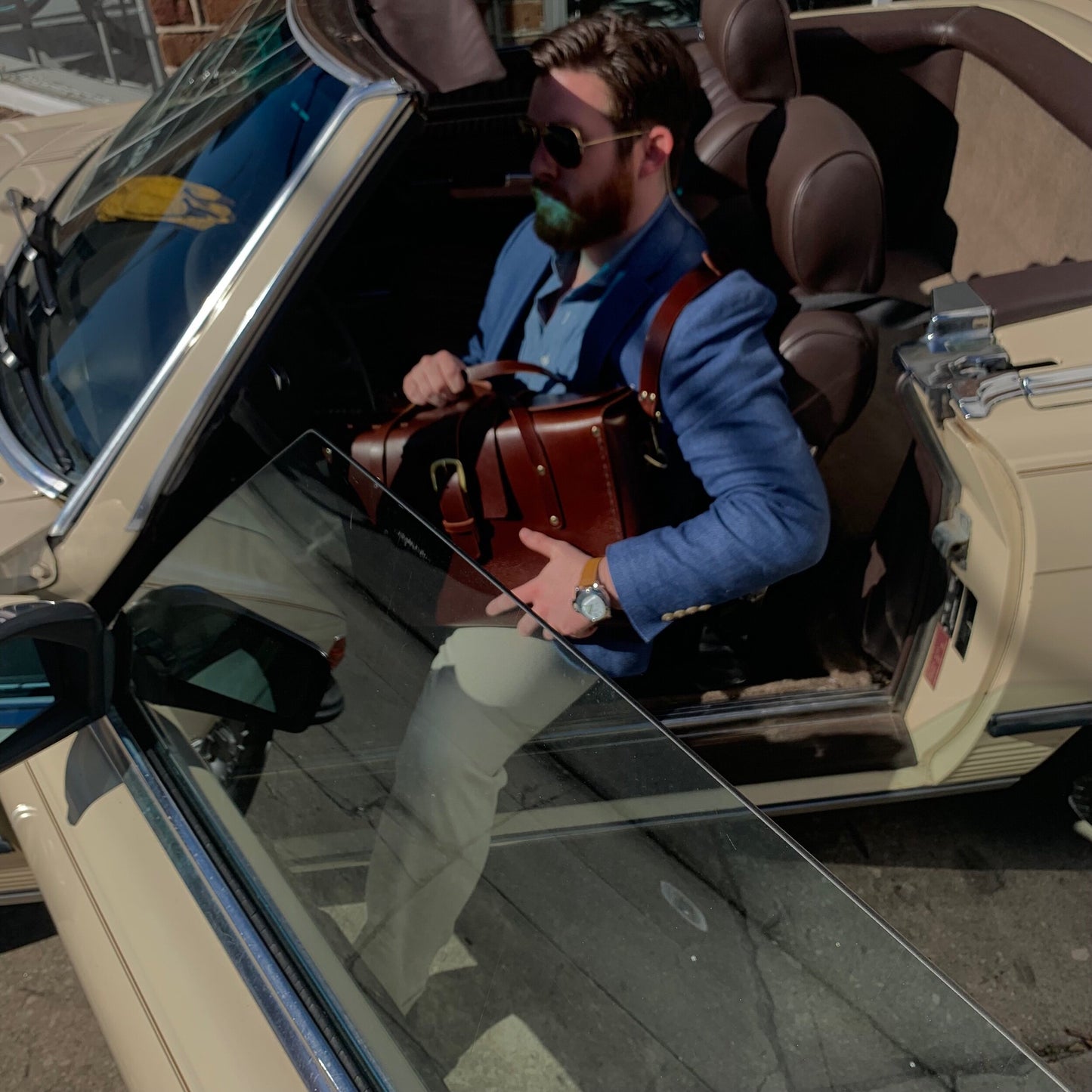 The Doctor Bag - buffalo chestnut