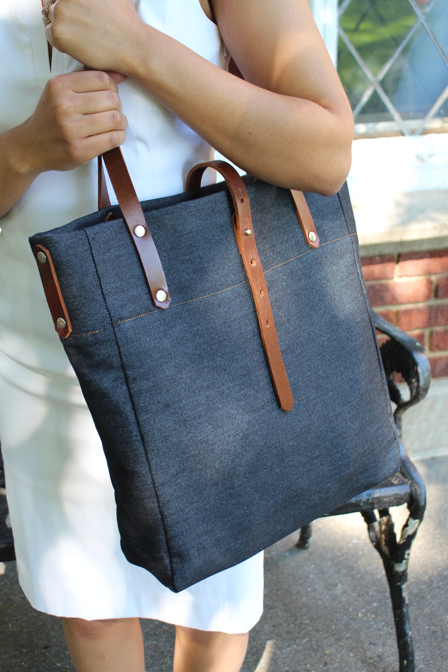 The Standard Denim Tote