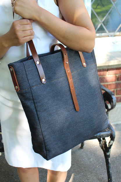 The Standard Denim Tote