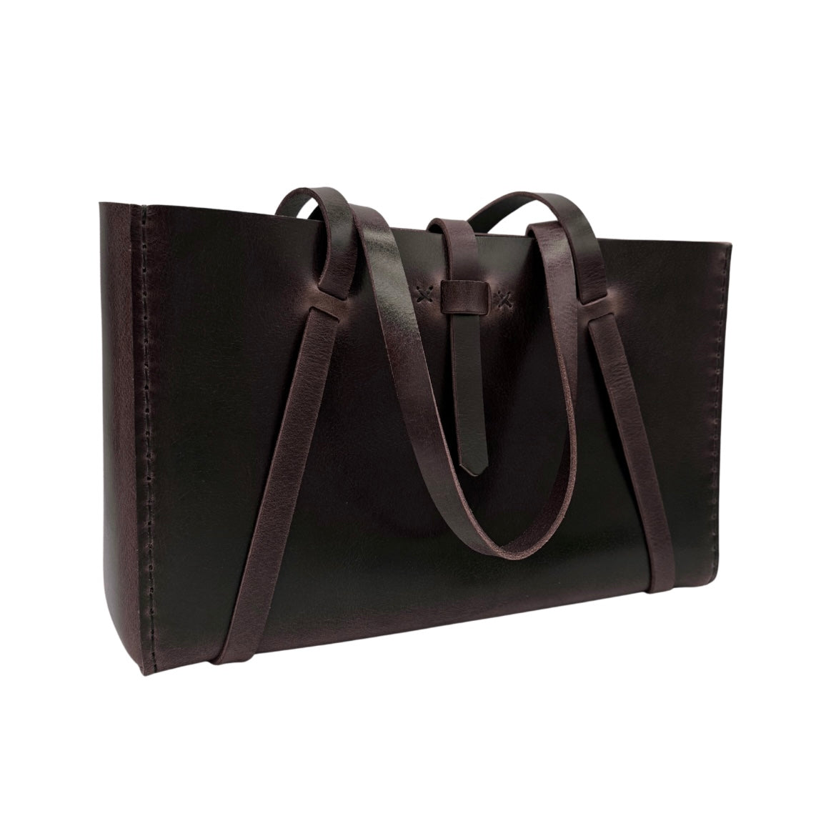 The Maria Tote - English Brown