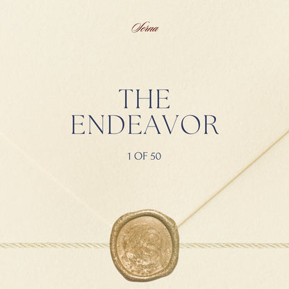 1 of 50 - The Endeavor -  Limited Edition Overnight Bag - Buffalo Black