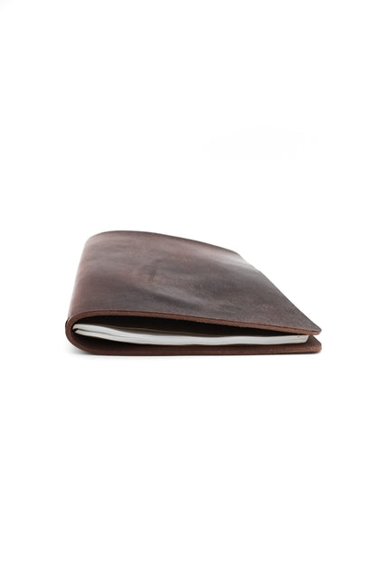 Churchill Minimal Journal Cover - Antique Brown Buffalo